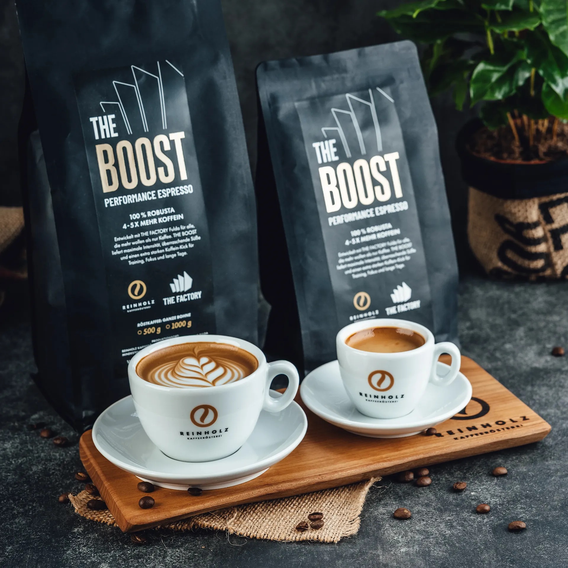 THE BOOST Performance Espresso – 100 % Robusta THE BOOST Performance Espresso – 100 % Robusta