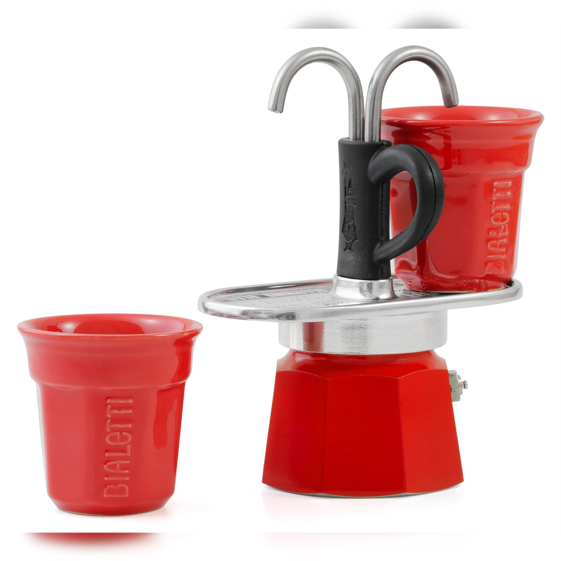 Bialetti Set Mini Express inkl. 2 Espressotassen Bialetti Set Mini Express inkl. 2 Espressotassen