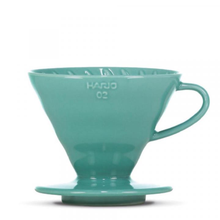 VDC-02-TQ-BB-V60-Dripper-_Colour-Edition_-turquoise-green Hario Porzellanfilter V60 02