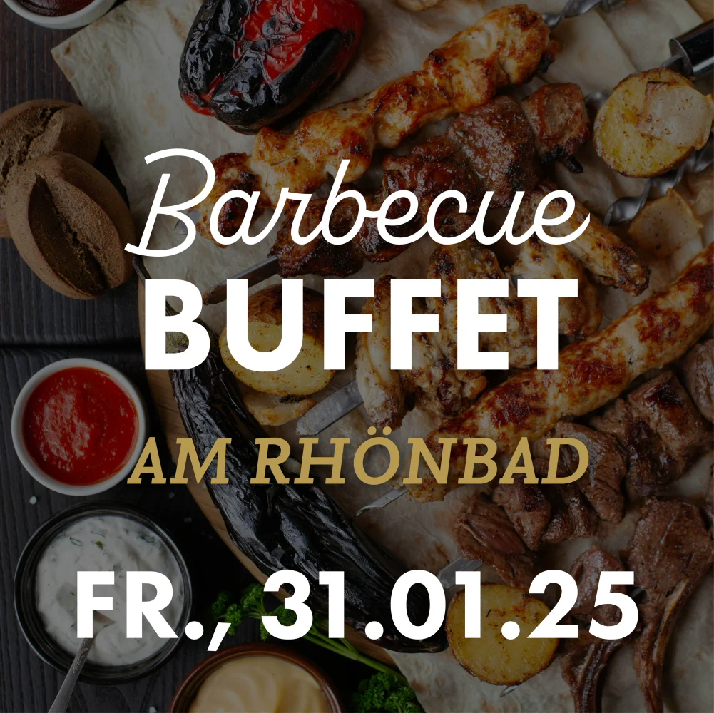 Coffee meets BBQ: Barbecue-Buffet mit der Kneshecke