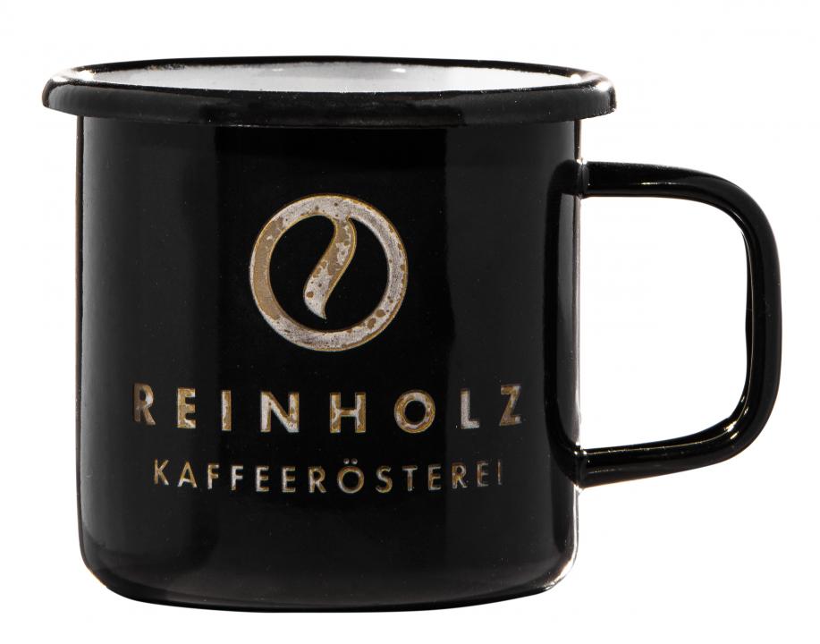 Reinholz-Produkte-096 Reinholz Emaille Becher schwarz