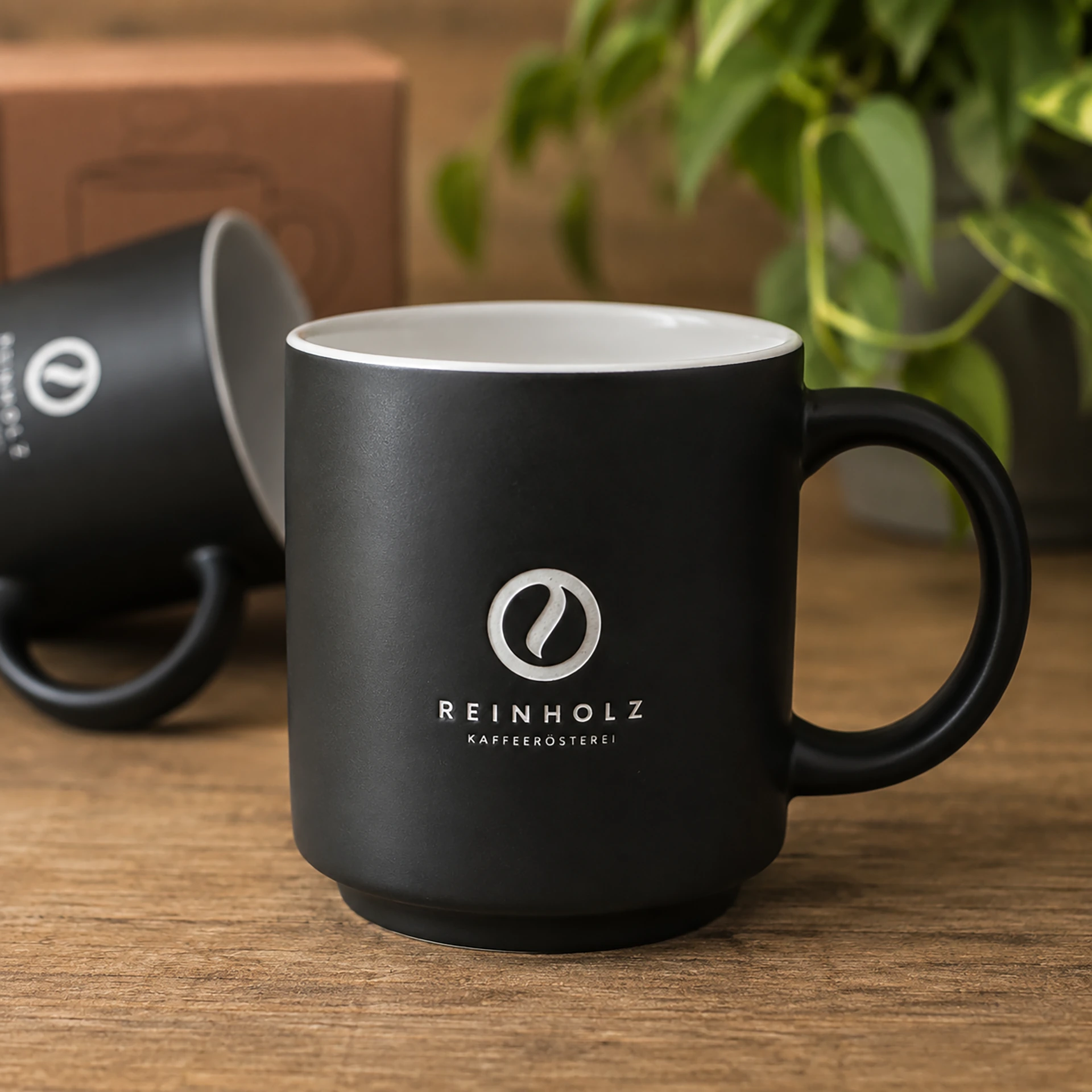 Reinholz Kaffeepott schwarz Reinholz Kaffeepott schwarz