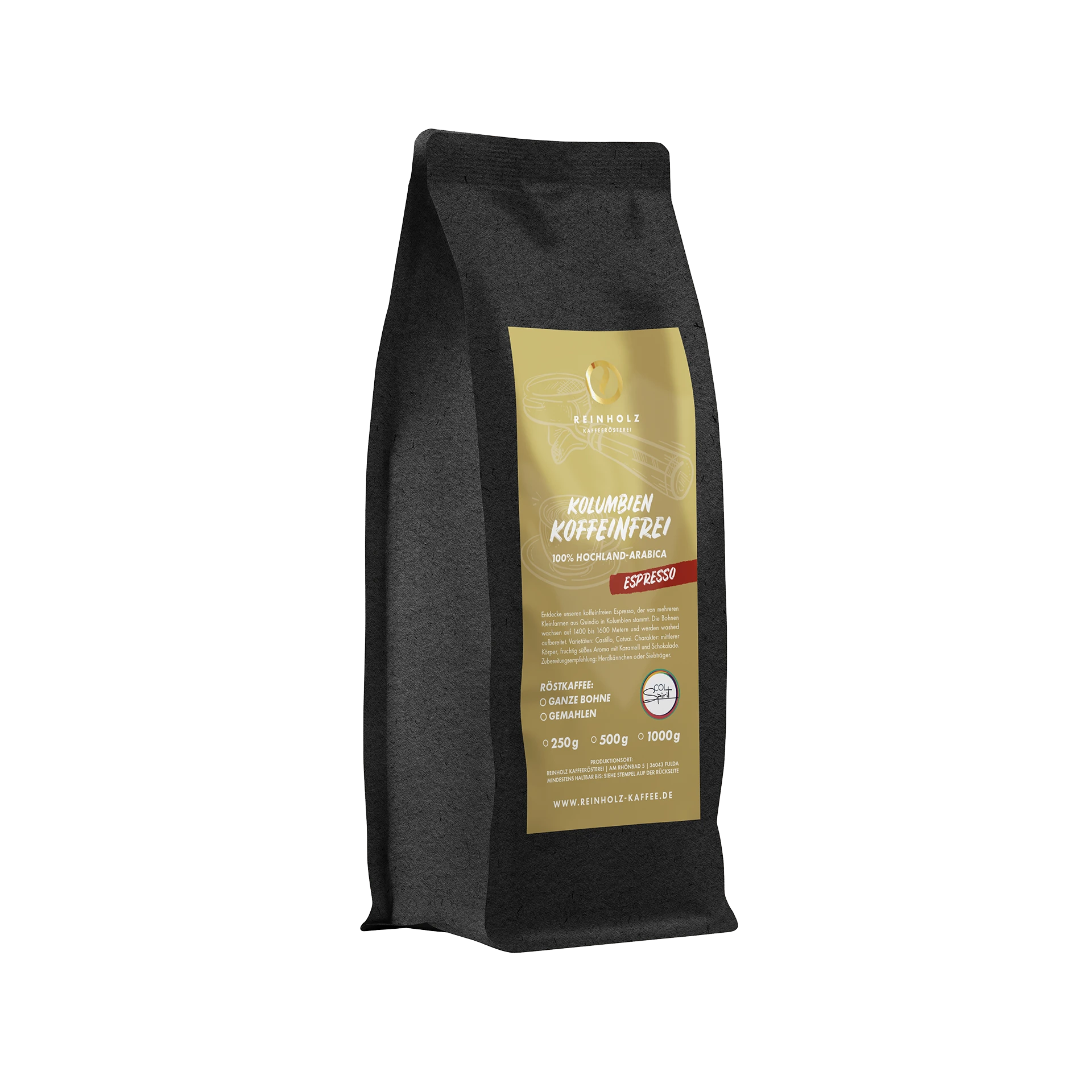 Kolumbien Koffeinfrei Espresso Kolumbien Koffeinfrei Espresso