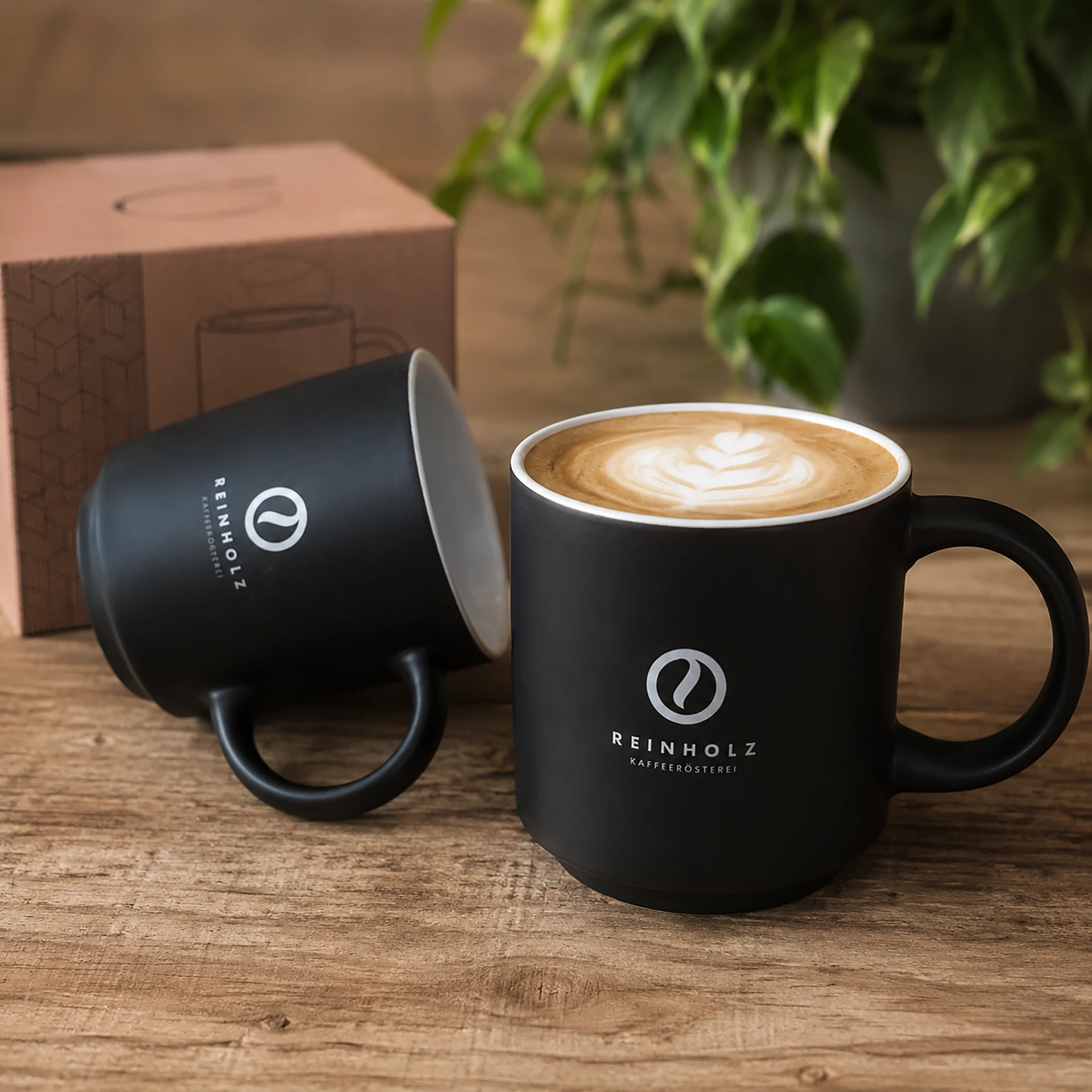 Reinholz Kaffeepott schwarz Reinholz Kaffeepott schwarz